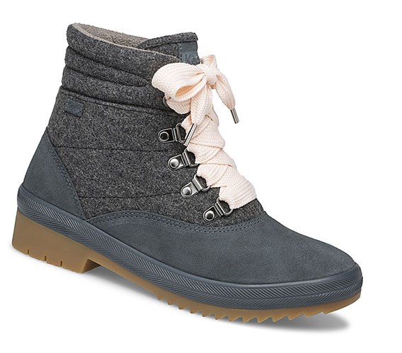 Botas con Cordones Keds Camp Agua Mujer Azules Grises | LPS650412