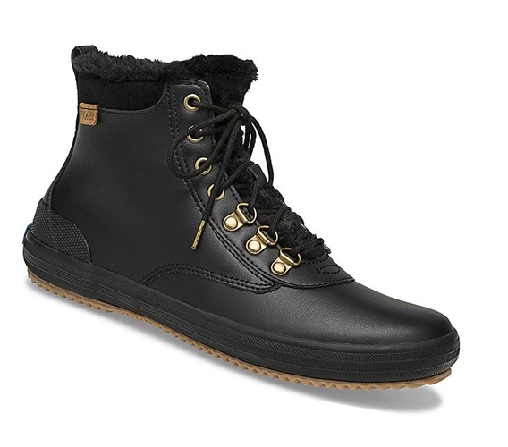 Botas con Cordones Keds Scout Boot II Agua Mujer Negros | GQF372850