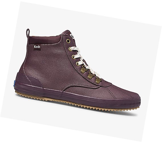 Botas con Cordones Keds Scout Boot II Agua Mujer Vino | TOB194780