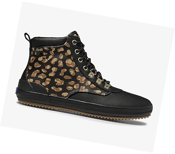 Botas con Cordones Keds Scout Boot II Agua Mujer Leopardo | XUD049137