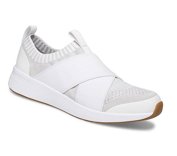 Tenis Slip On Keds Studio Jumper Athleisure Mujer Blancos | WUT968142