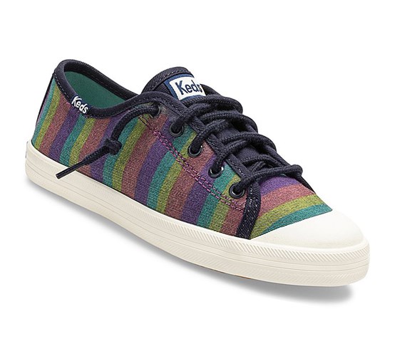 Zapatos Casuales Keds Big Kid Kickstart Rainbow Stripe Puntera Cap Niños Multicolor | IQR187396