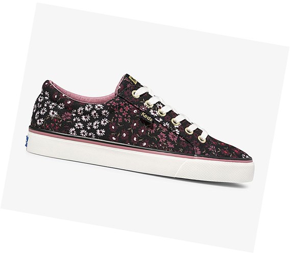 Zapatos con Cordones Keds Jump Kick Floral Mujer Negros | XGF605127