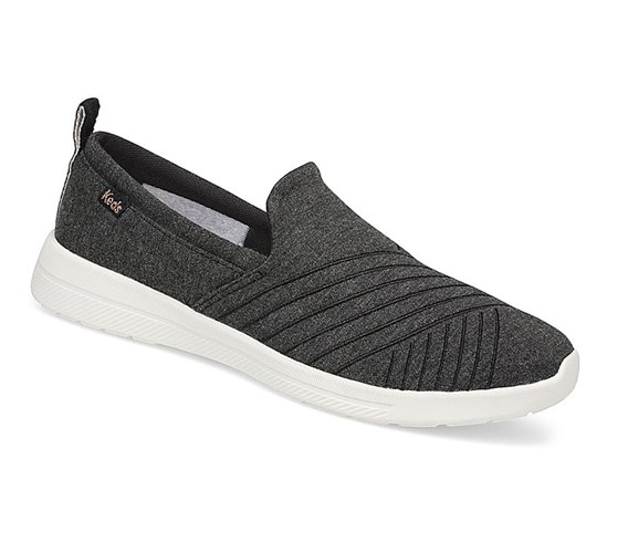 Zapatos con Cordones Keds Studio Hart Jersey Athleisure Mujer Grises Oscuro | ZMY186043