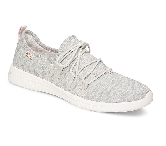 Zapatos con Cordones Keds Studio Lively Jersey Athleisure Mujer Grises | OPK345729