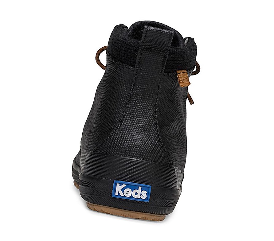 Botas Altas Keds Scout Agua Mujer Negros | YTB851320