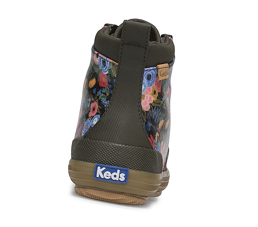 Botas Altas Keds x Rifle Paper Co. Scout Agua Mujer Verdes | QYI719438