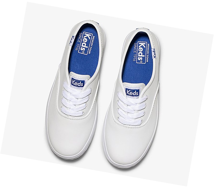 Tenis Keds Big Kid Champion CVO Niños Blancos | LAJ827531