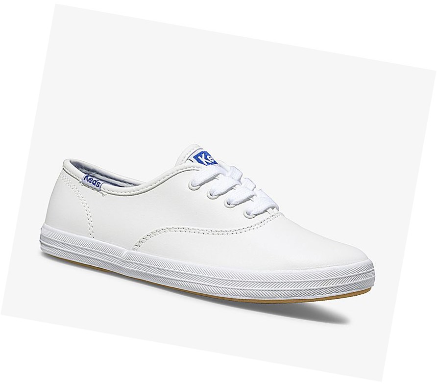 Tenis Keds Big Kid Champion CVO Niños Blancos | LAJ827531