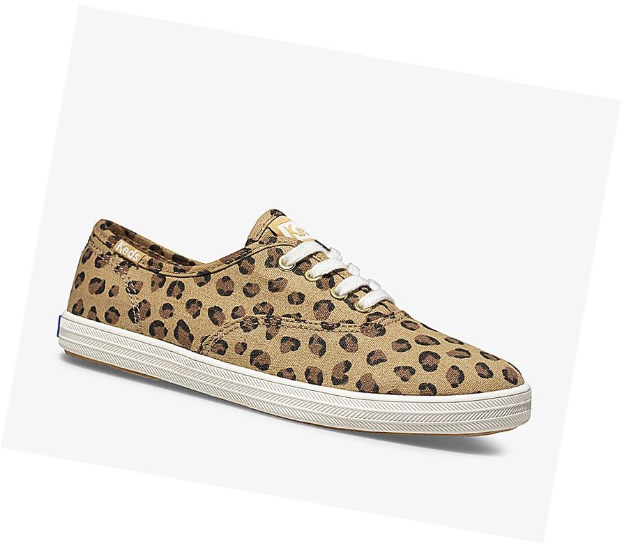 Tenis Keds Big Kid Champion Spring Niños Leopardo | OVZ340816