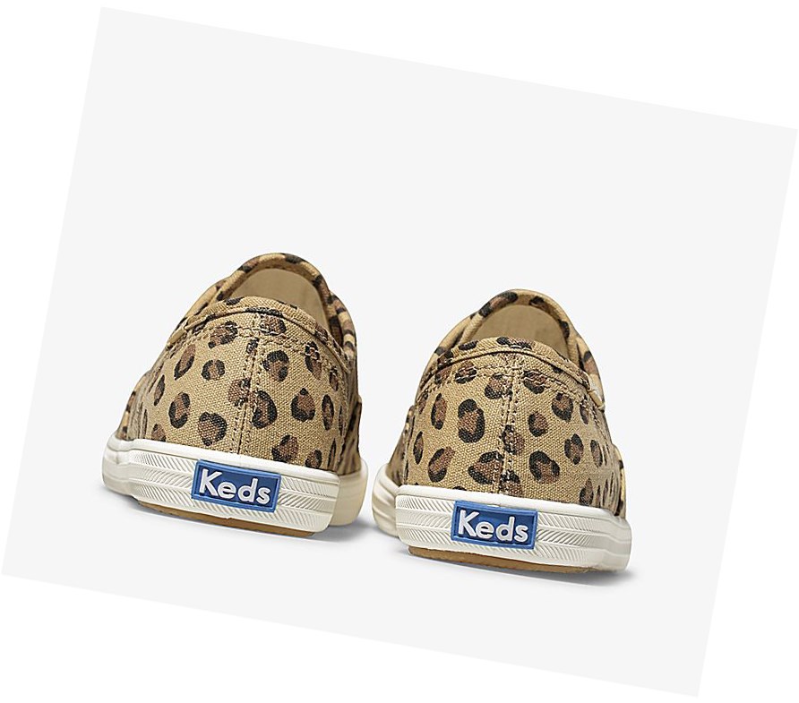 Tenis Keds Big Kid Champion Spring Niños Leopardo | OVZ340816