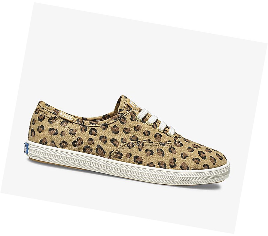 Tenis Keds Big Kid Champion Spring Niños Leopardo | OVZ340816