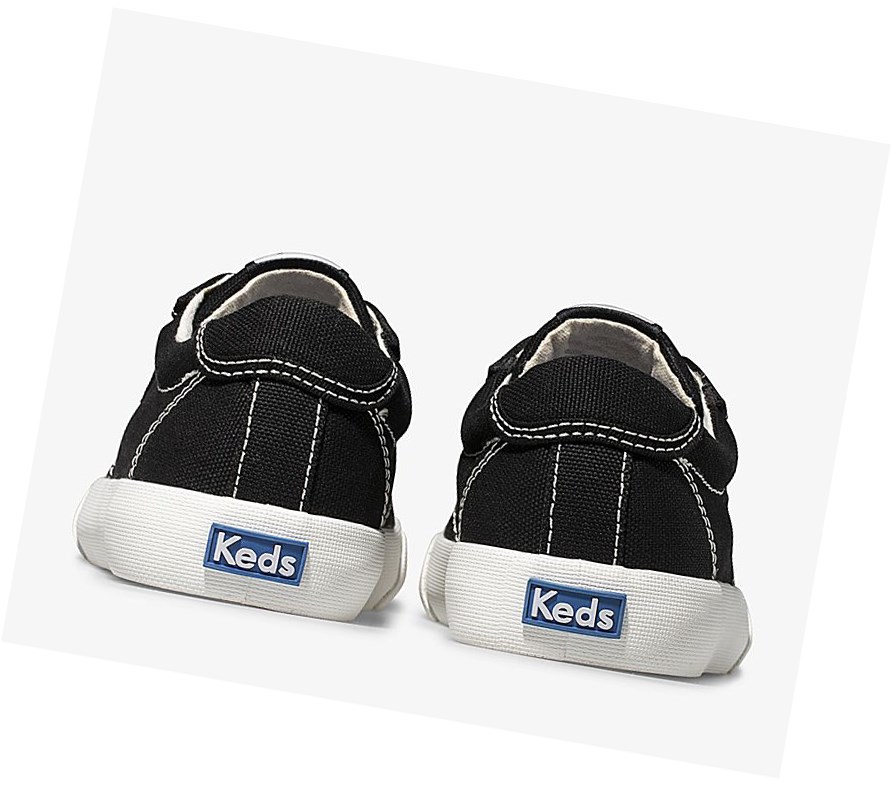 Tenis Keds Big Kid Crew Kick '75 Niños Negros | XVQ315428