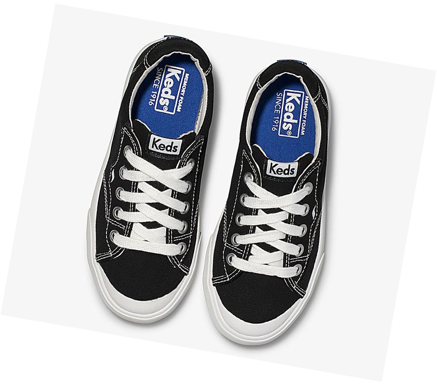 Tenis Keds Big Kid Crew Kick '75 Niños Negros | XVQ315428