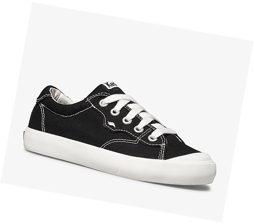 Tenis Keds Big Kid Crew Kick '75 Niños Negros | XVQ315428