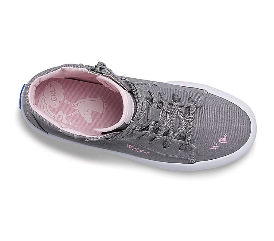 Tenis Keds Big Kid Double Up High Top Niños Grises | KYI075284