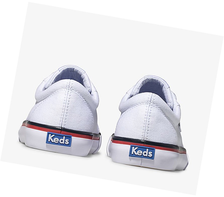 Tenis Keds Big Kid Jump Kick Lona Niños Blancos | MOJ715836