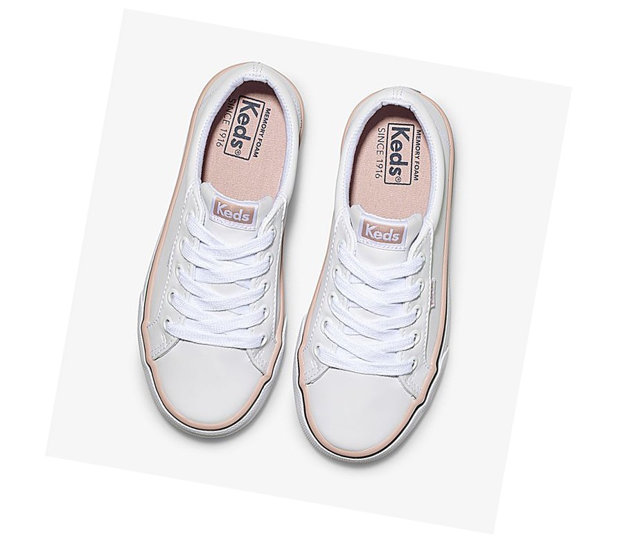 Tenis Keds Big Kid Jump Kick Niños Blancos | CXL108639