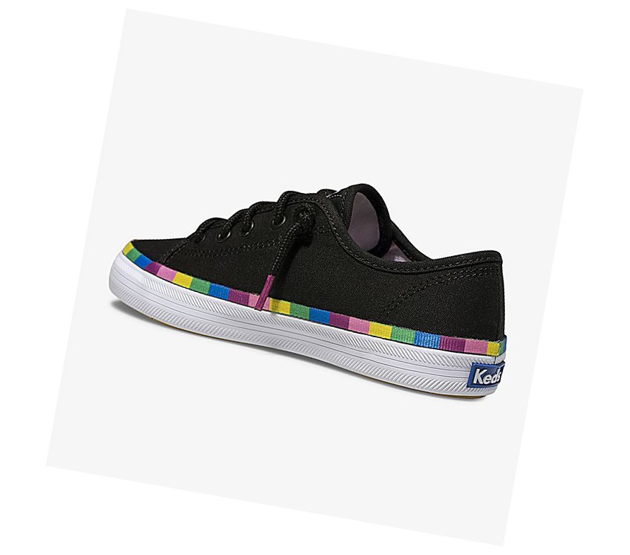 Tenis Keds Big Kid Kickstart Fall Niños Negros Multicolor | UFG493078