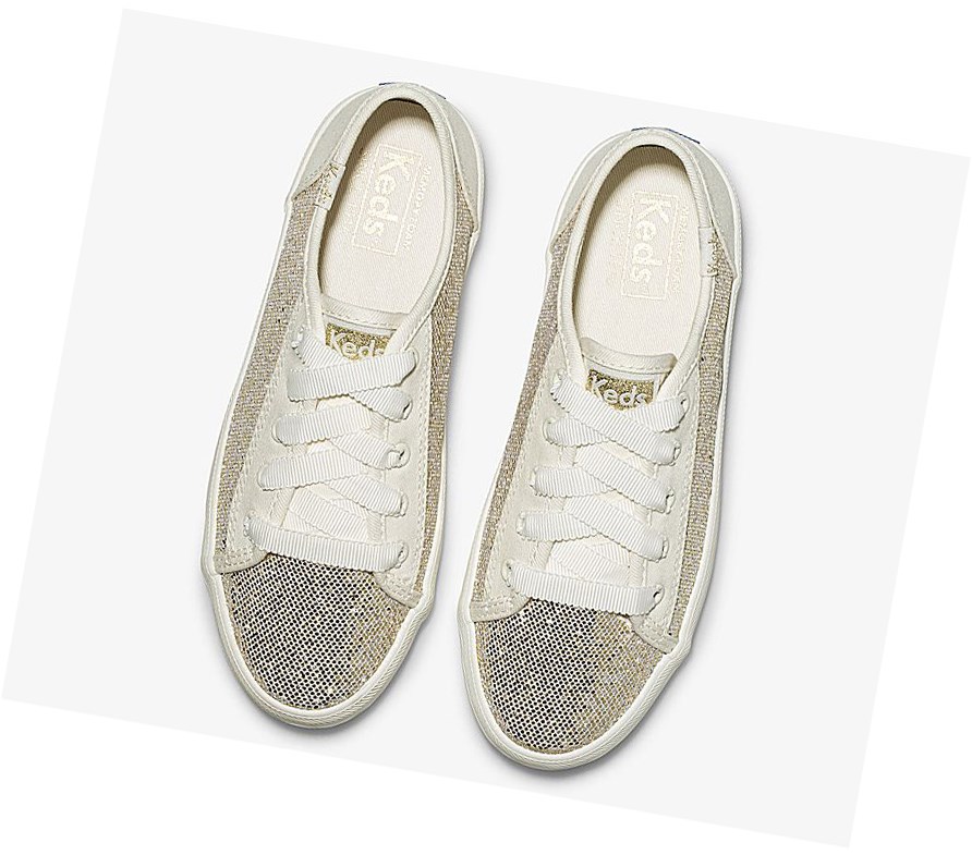 Tenis Keds Big Kid Kickstart Metallic Sparkle Niños Metal | PTJ958724