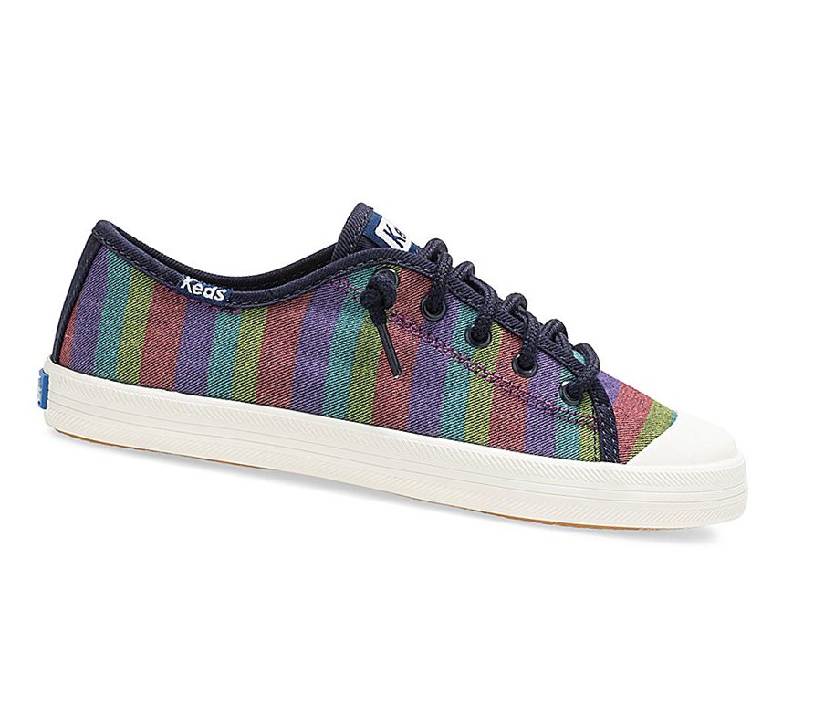 Tenis Keds Big Kid Kickstart Rainbow Stripe Puntera Cap Niños Multicolor | KCP906813