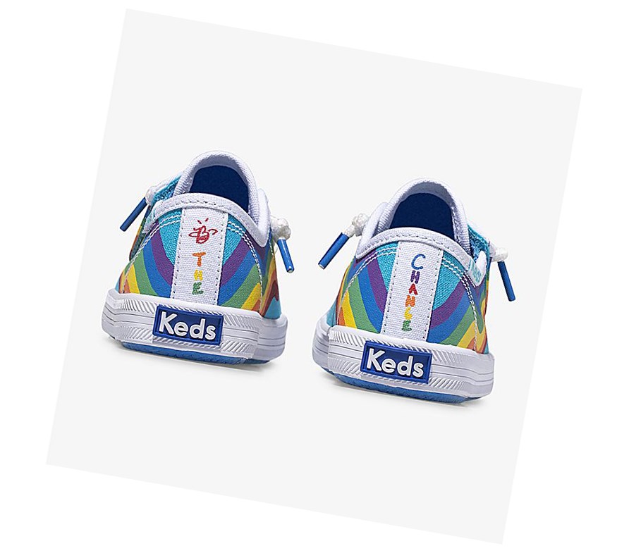 Tenis Keds Big Kid PWR GRL Kickstart Jr Niños Azules Multicolor | USG271350