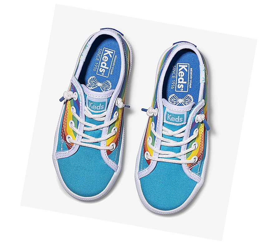 Tenis Keds Big Kid PWR GRL Kickstart Jr Niños Azules Multicolor | USG271350