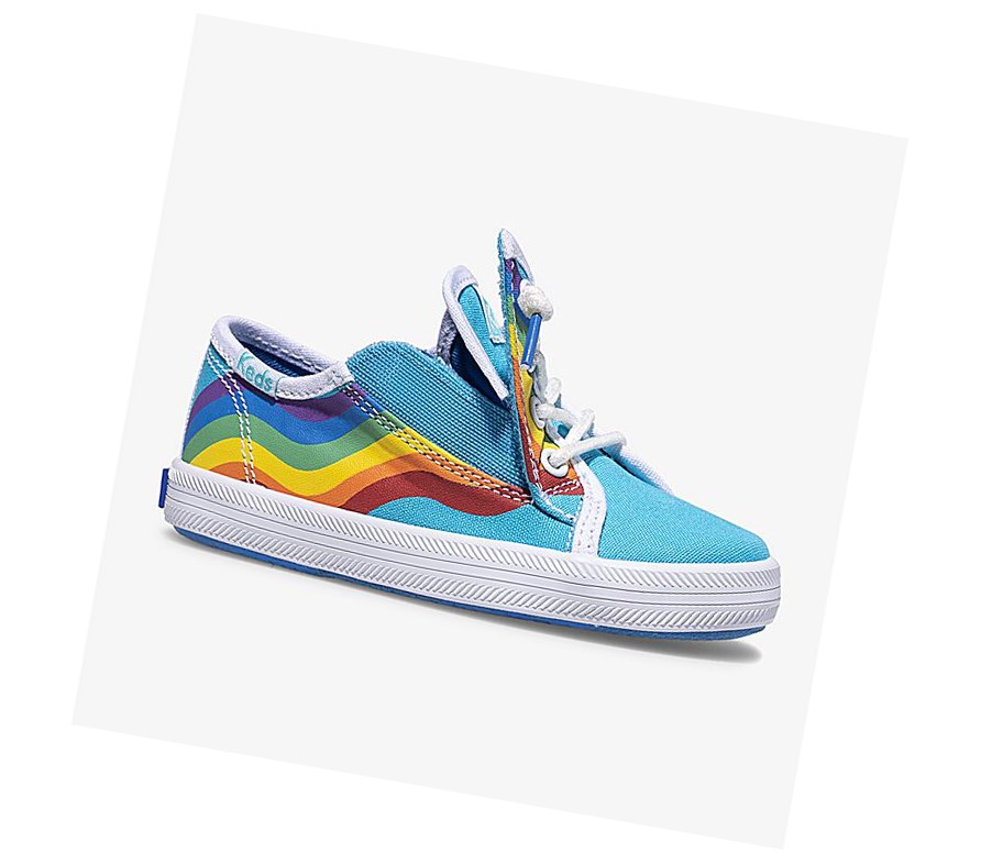 Tenis Keds Big Kid PWR GRL Kickstart Jr Niños Azules Multicolor | USG271350