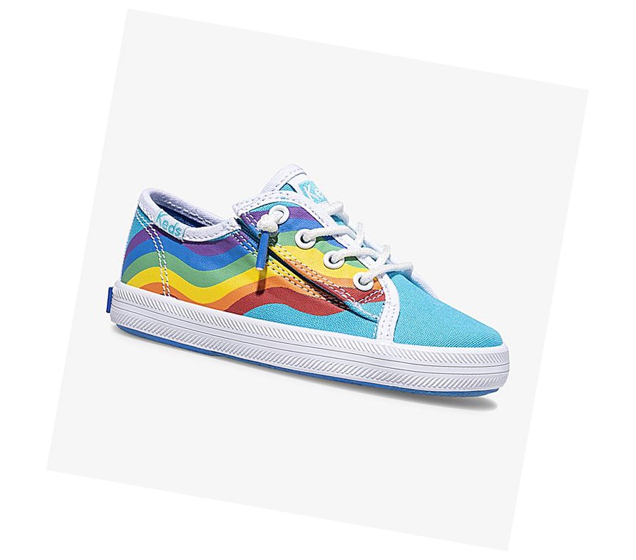 Tenis Keds Big Kid PWR GRL Kickstart Jr Niños Azules Multicolor | USG271350