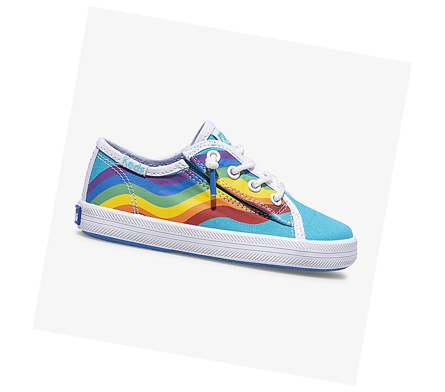 Tenis Keds Big Kid PWR GRL Kickstart Jr Niños Azules Multicolor | USG271350