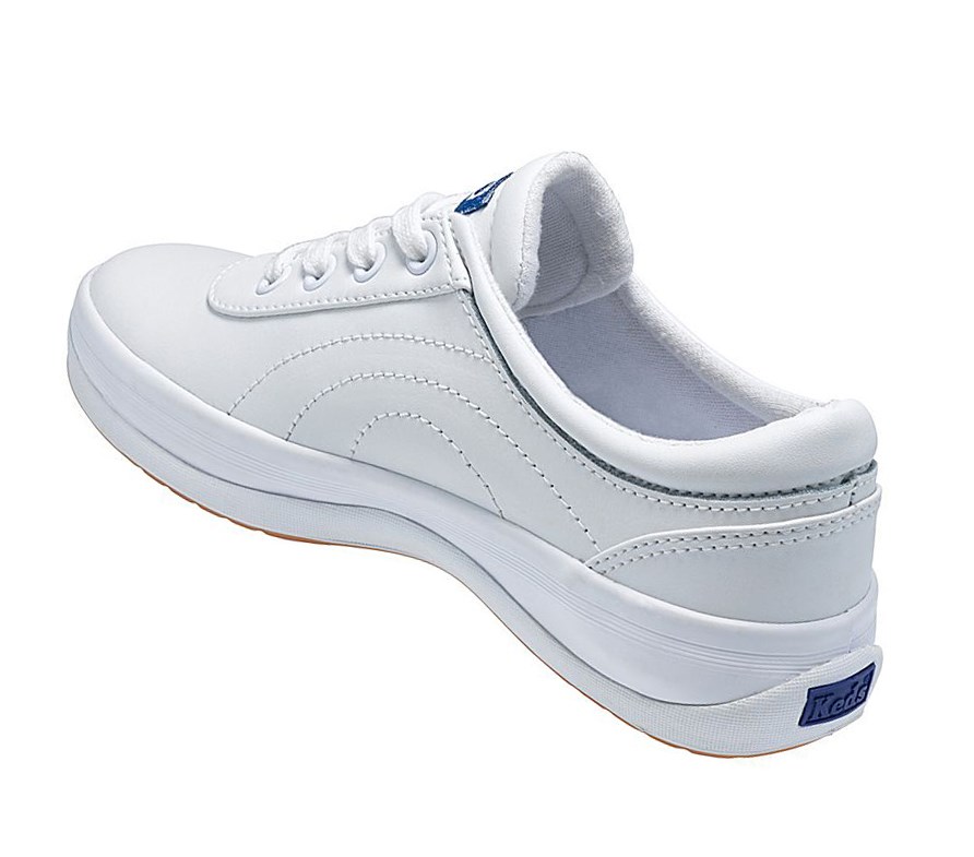 Tenis Keds Big Kid School Days Niños Blancos | ATE790456