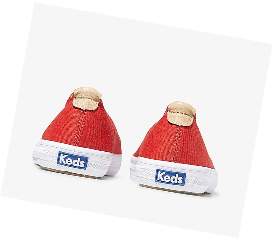 Tenis Slip On Keds Bryn Comodidad Mujer Rojos | YXW206473