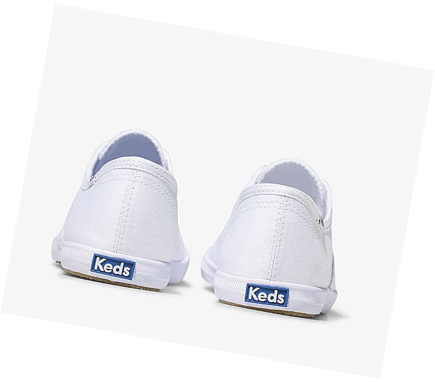 Tenis Slip On Keds Chillax Basics Mujer Blancos | UML063459