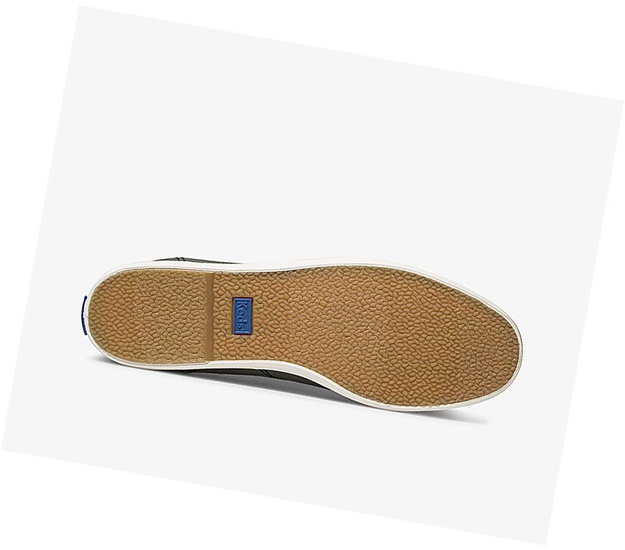 Tenis Slip On Keds Chillax Seasonal Washable Mujer Grises Oscuro | SHG037649