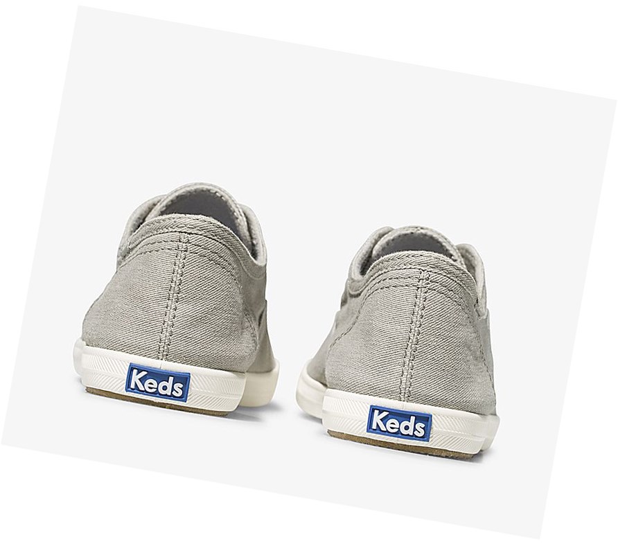 Tenis Slip On Keds Chillax Seasonal Washable Mujer Grises Oscuro | VWA507843