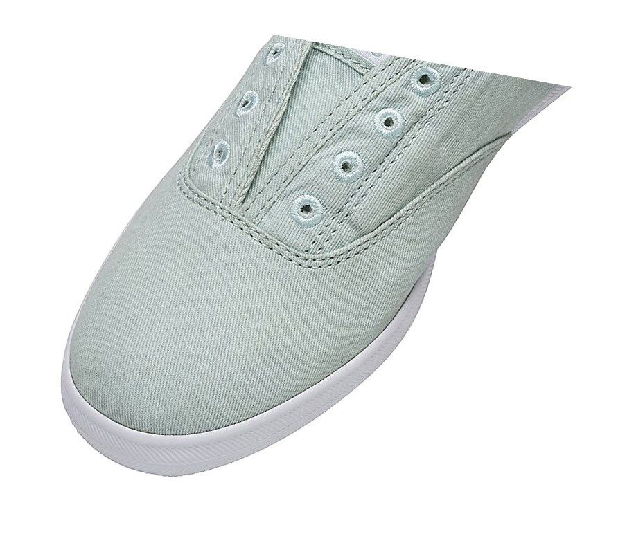 Tenis Slip On Keds Chillax Washable Mujer Verdes | FSE316894