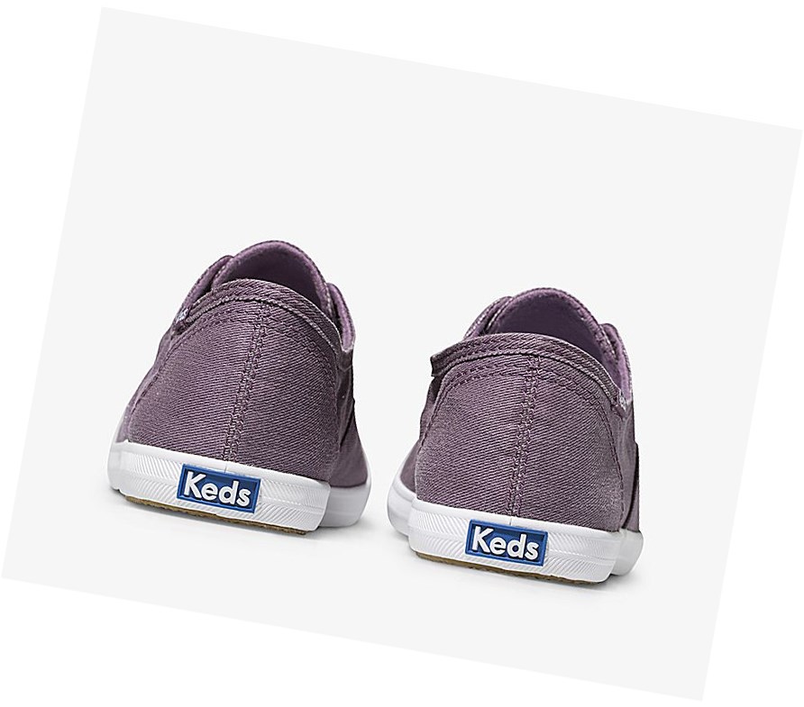 Tenis Slip On Keds Chillax Washable Mujer Morados | LMH497158