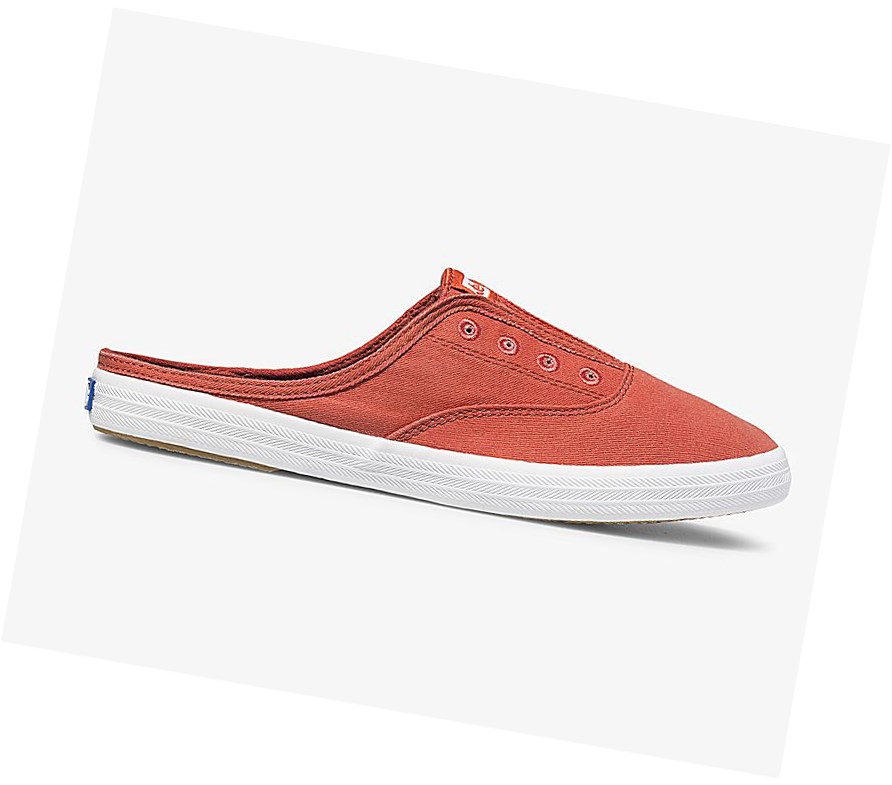 Tenis Slip On Keds Moxie Mule Washable Comodidad Mujer Rojos | MCB498561