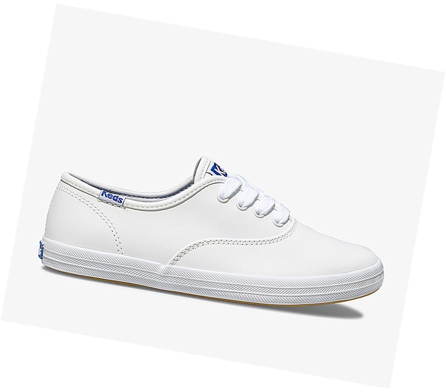 Zapatos Casuales Keds Big Kid Champion CVO Niños Blancos | OPL257198