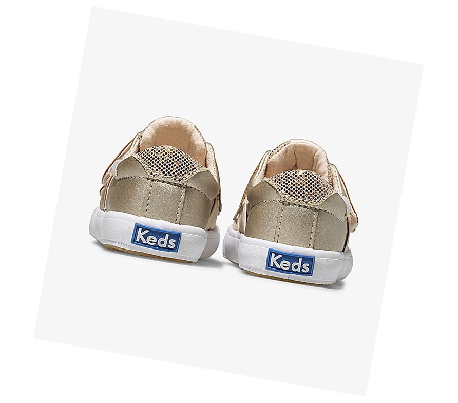 Zapatos Casuales Keds Big Kid Courtney Fall Niños Rosas Dorados | KIW719382