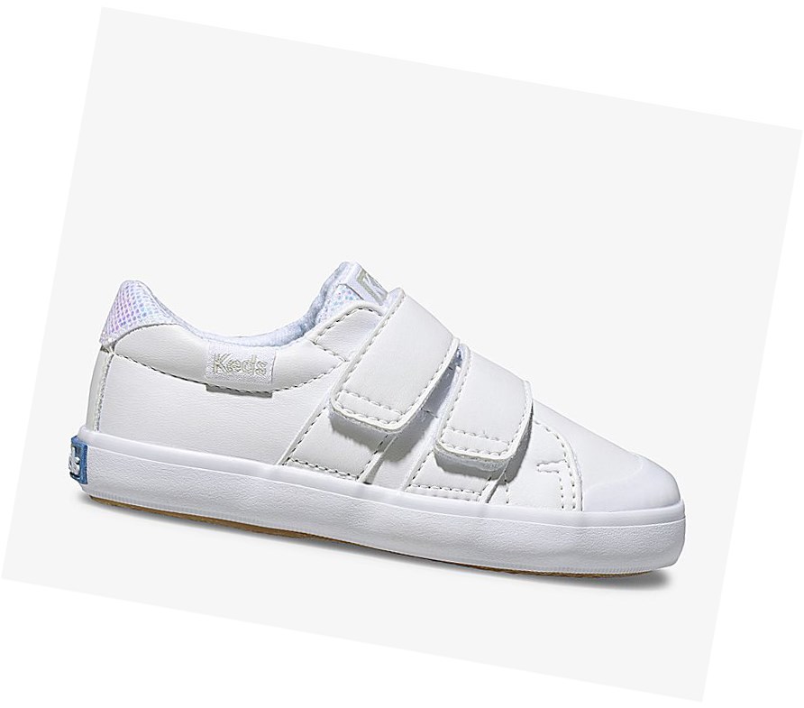 Zapatos Casuales Keds Big Kid Courtney Niños Blancos | EBW953106