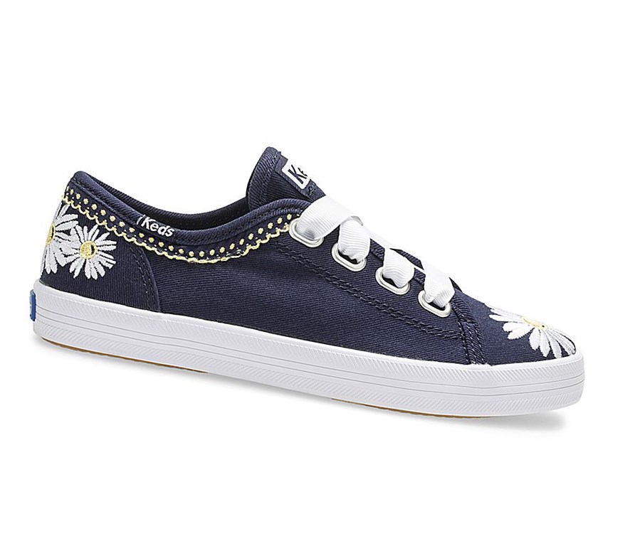 Zapatos Casuales Keds Big Kid Kickstart Niños Azul Marino | TRH935742