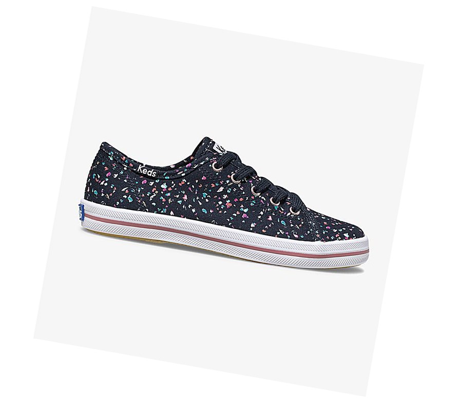 Zapatos Casuales Keds Big Kid Kickstart Fall Niños Azul Marino | WVG398710