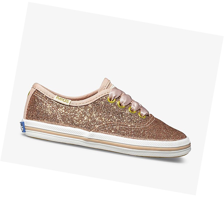 Zapatos Casuales Keds Little Kid Wedding Mujer Rosas Dorados | RQA871092