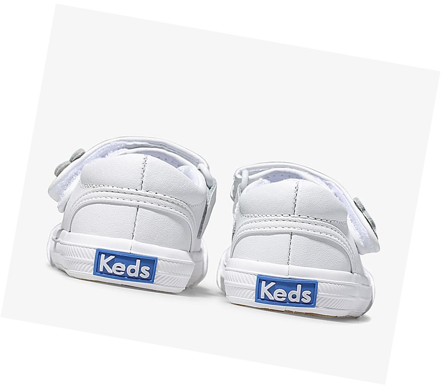 Zapatos Mary Jane Keds Big Kid Ella Mary Janes Niños Blancos | TSB097521