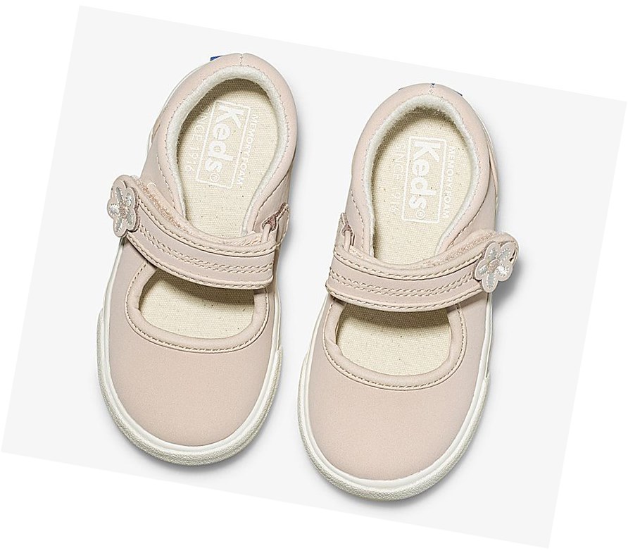 Zapatos Mary Jane Keds Big Kid Ella Mary Jane Mary Janes Pink Niños Rosas | ZGA053189