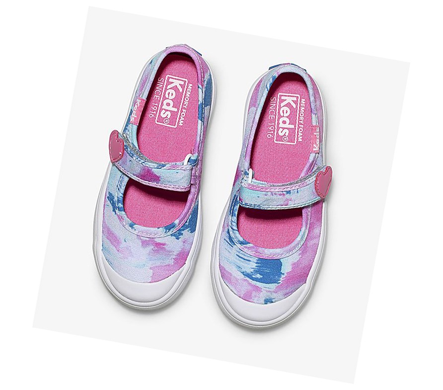 Zapatos Mary Jane Keds Big Kid Harper Mary Janes Niños Rosas | OYB189457