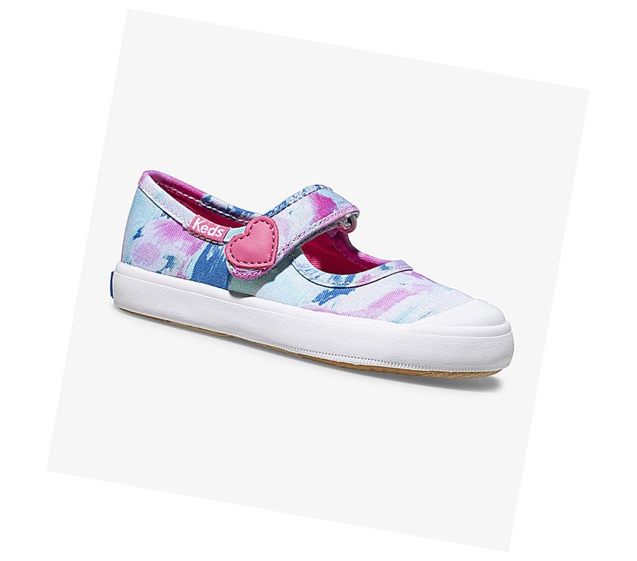 Zapatos Mary Jane Keds Big Kid Harper Mary Janes Niños Rosas | OYB189457