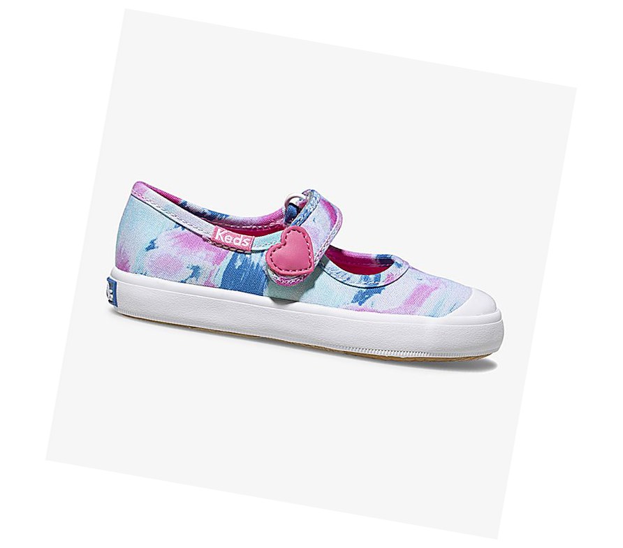 Zapatos Mary Jane Keds Big Kid Harper Mary Janes Niños Rosas | OYB189457