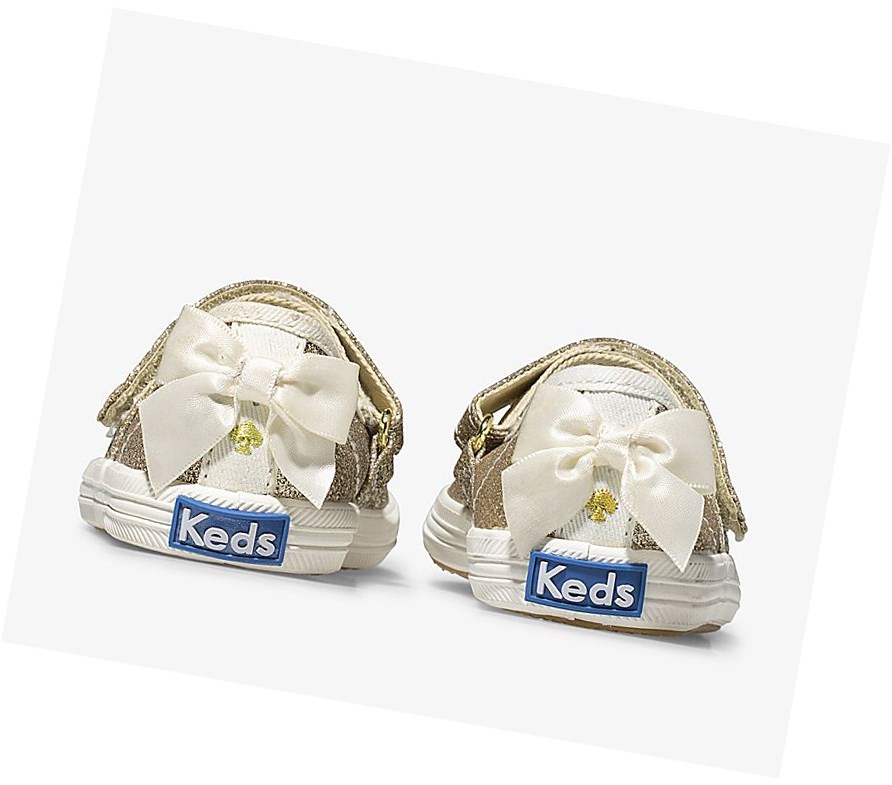 Zapatos Mary Jane Keds Little Kid Wedding Mujer Dorados | BHV948163